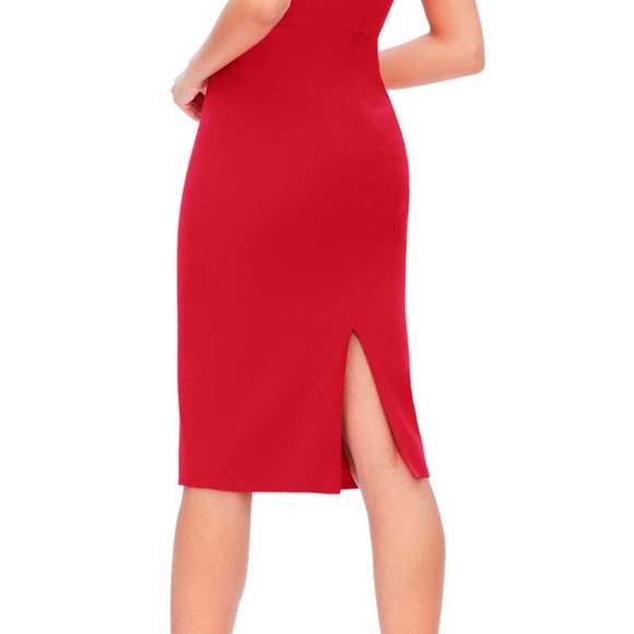 NWT Nicole sweetheart cocktail dress size L - Picture 3 of 12